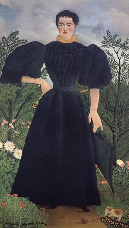Henri Rousseau Portrait of a Woman